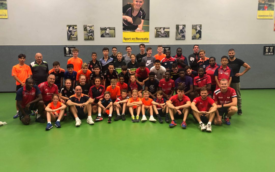 Internationale toptrainers en spelers op trainingskamp TT4you