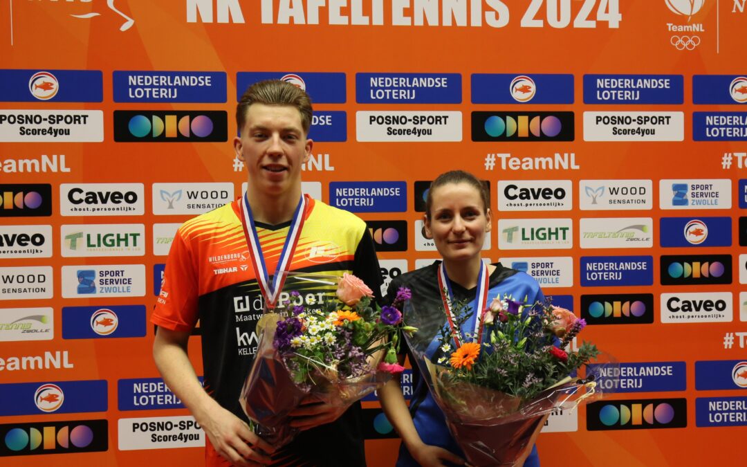 Titelprolongatie voor Cohen en Berben dag 1 NK Tafeltennis