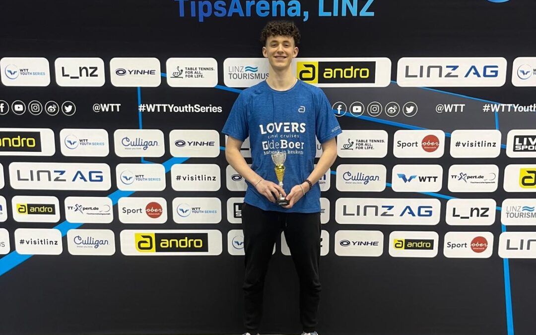 Top 3 voor Ivan Kahn bij WTT in Linz